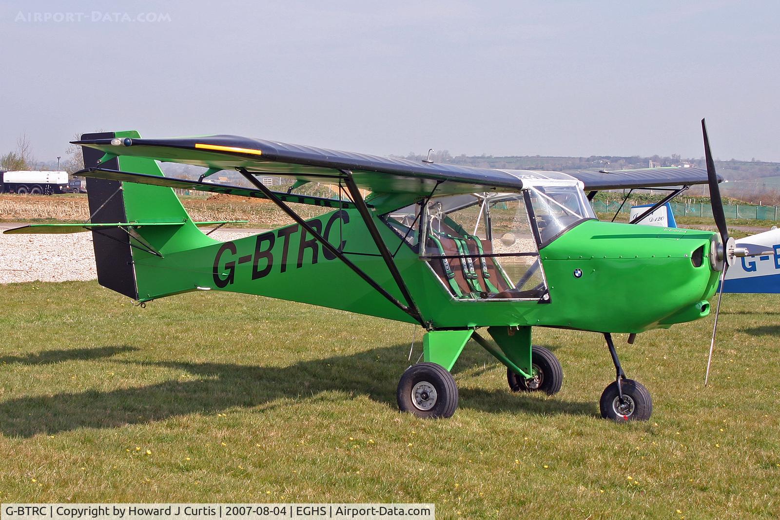 G-BTRC, 1991 Avid Speedwing C/N PFA 189-12076, At the PFA fly-in. Privately owned.