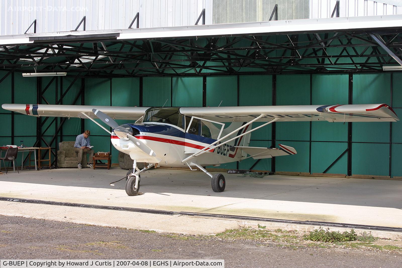 G-BUEP, 1992 Maule MXT-7-180 Star Rocket C/N 14023C, At the PFA fly-in. Privately owned.