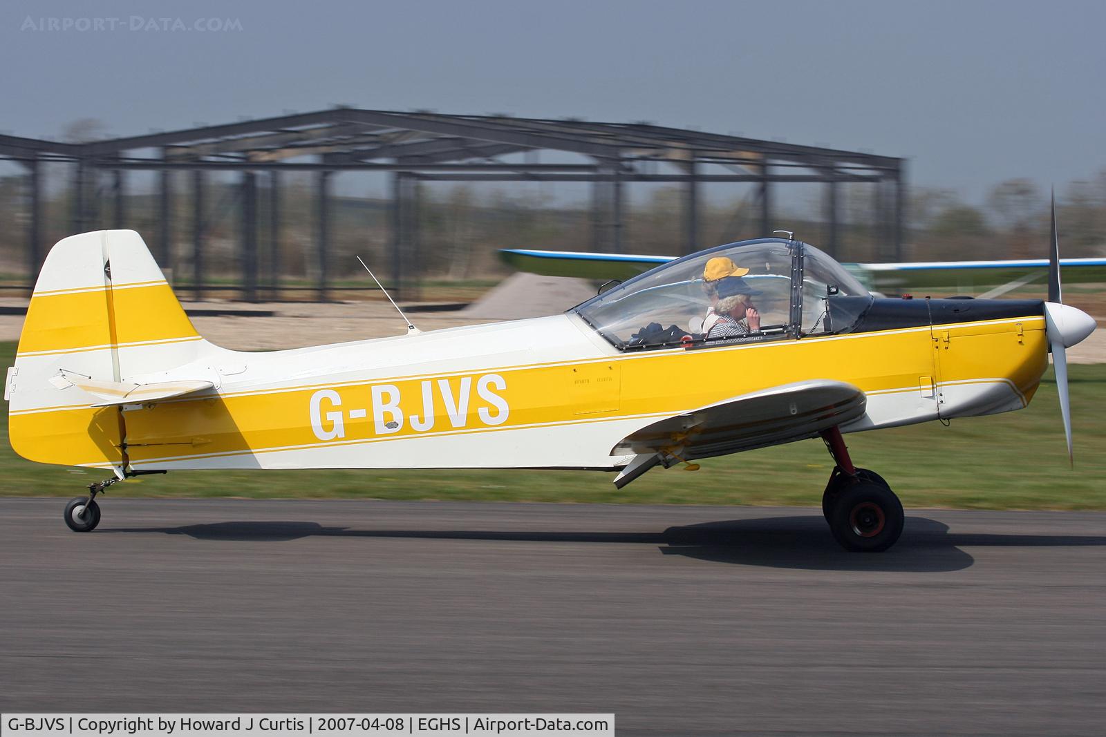 G-BJVS, 1962 Scintex CP-1310-C3 Super Emeraude C/N 903, At the PFA fly-in. Privately owned.