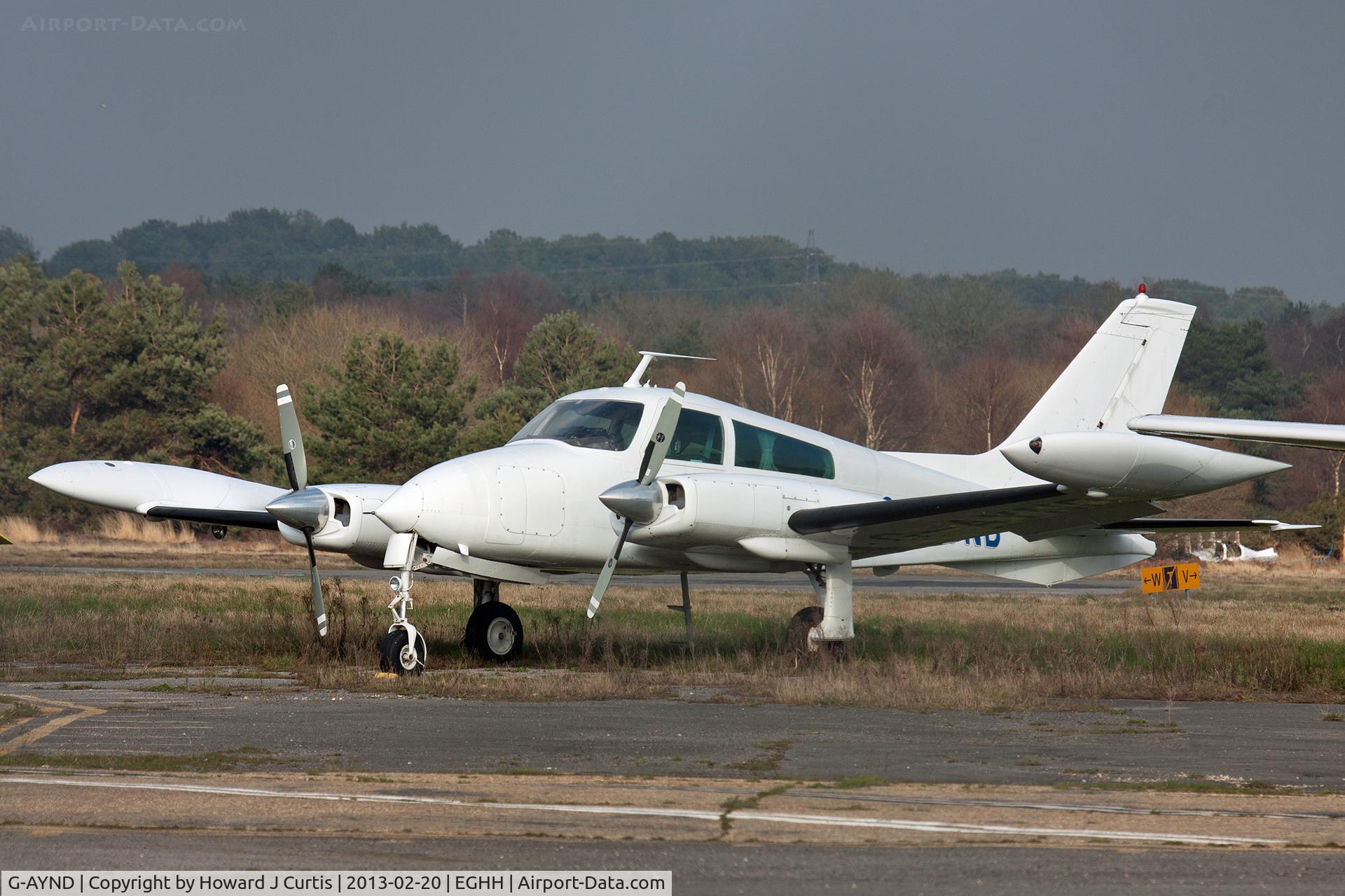 G-AYND, 1970 Cessna 310Q C/N 310Q0110, Source Group Ltd., a resident here.