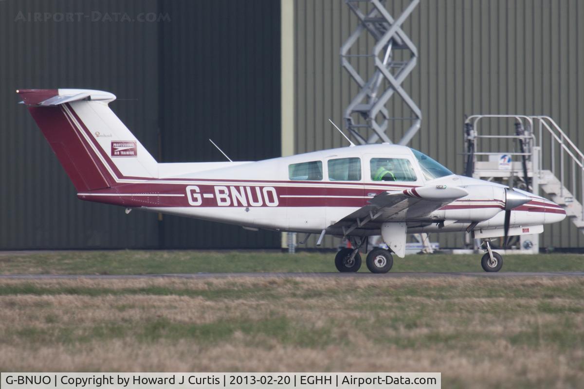 G-BNUO, 1979 Beech 76 Duchess C/N ME-250, Professional Air Training.