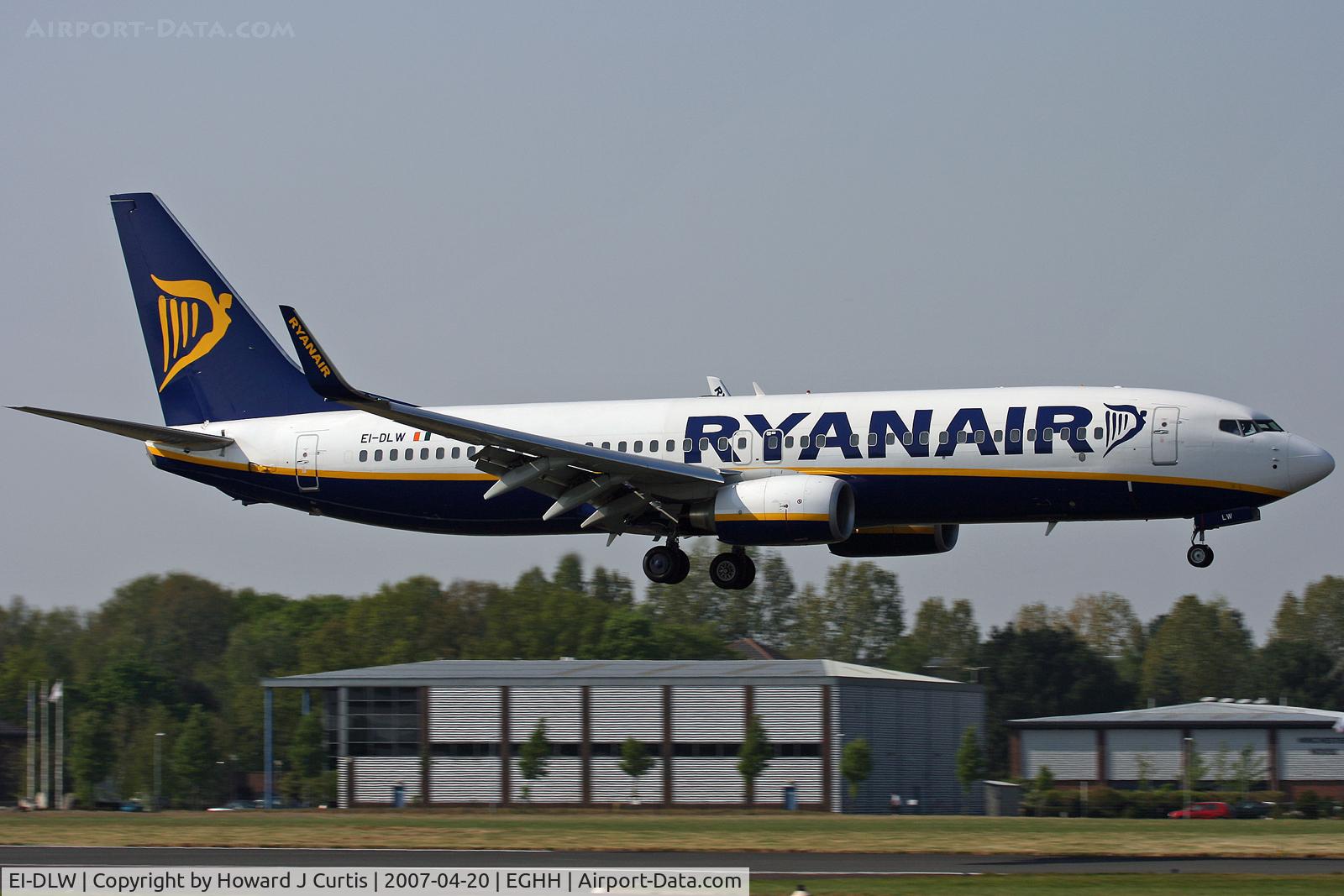 EI-DLW, 2006 Boeing 737-8AS C/N 33599, Ryanair