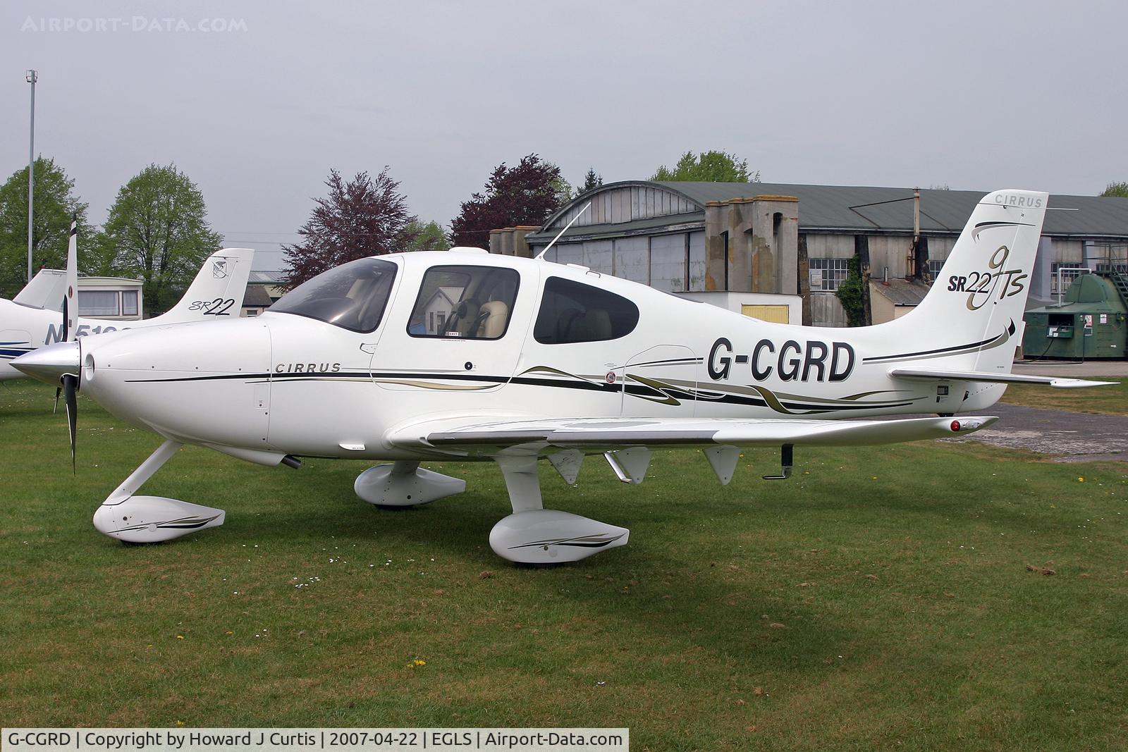 G-CGRD, 2006 Cirrus SR22 GTS C/N 2234, Privately owned.
