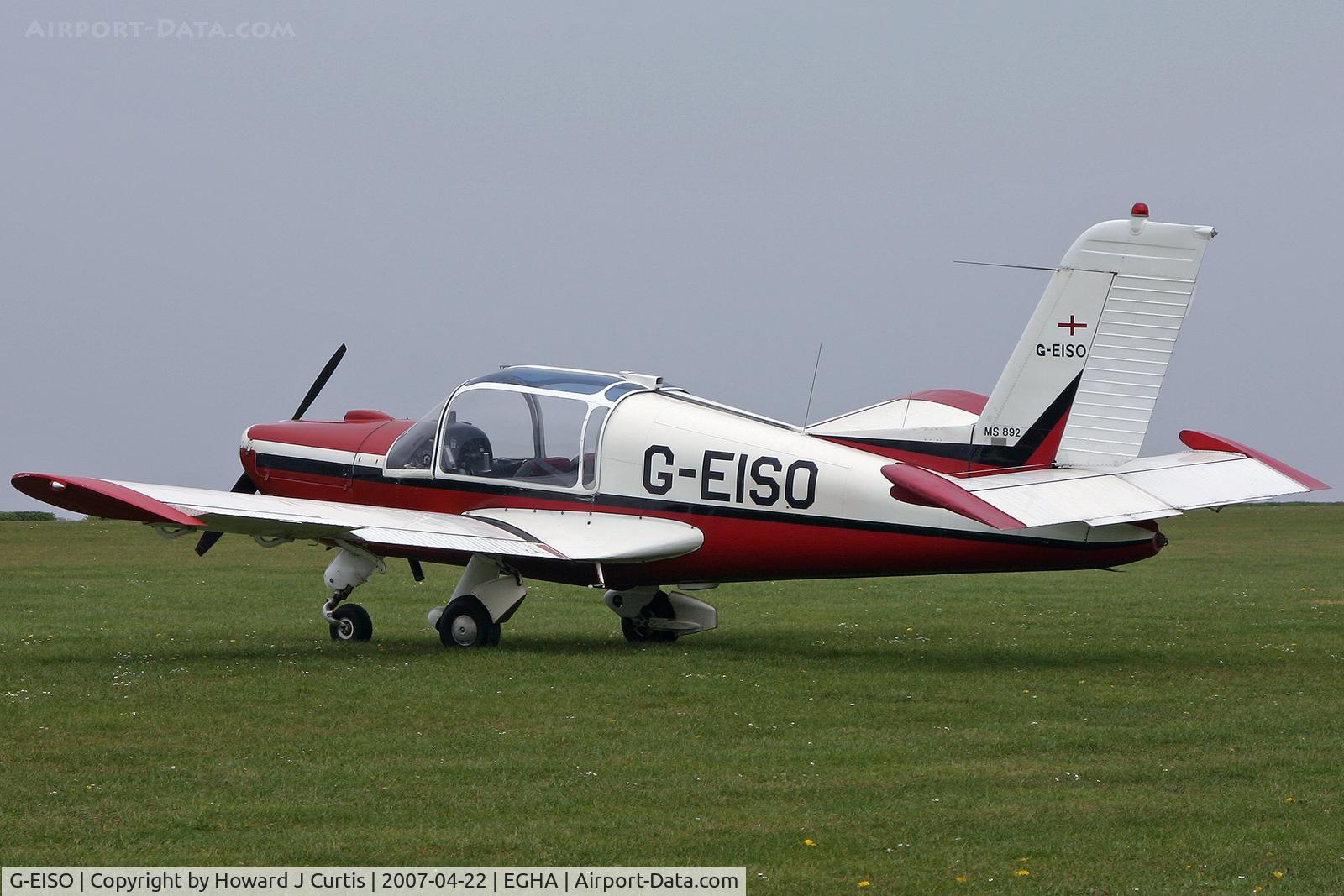 G-EISO, 1966 Morane-Saulnier MS-892A Rallye Commodore 150 C/N 10563, Privately owned.