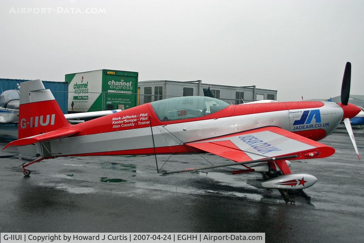 G-IIUI, 1992 Extra EA-300S C/N 004, Privately owned.