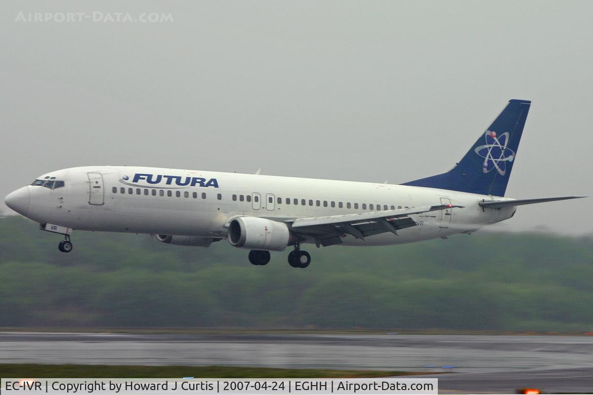 EC-IVR, 1989 Boeing 737-408 C/N 24352/1705, Futura Air