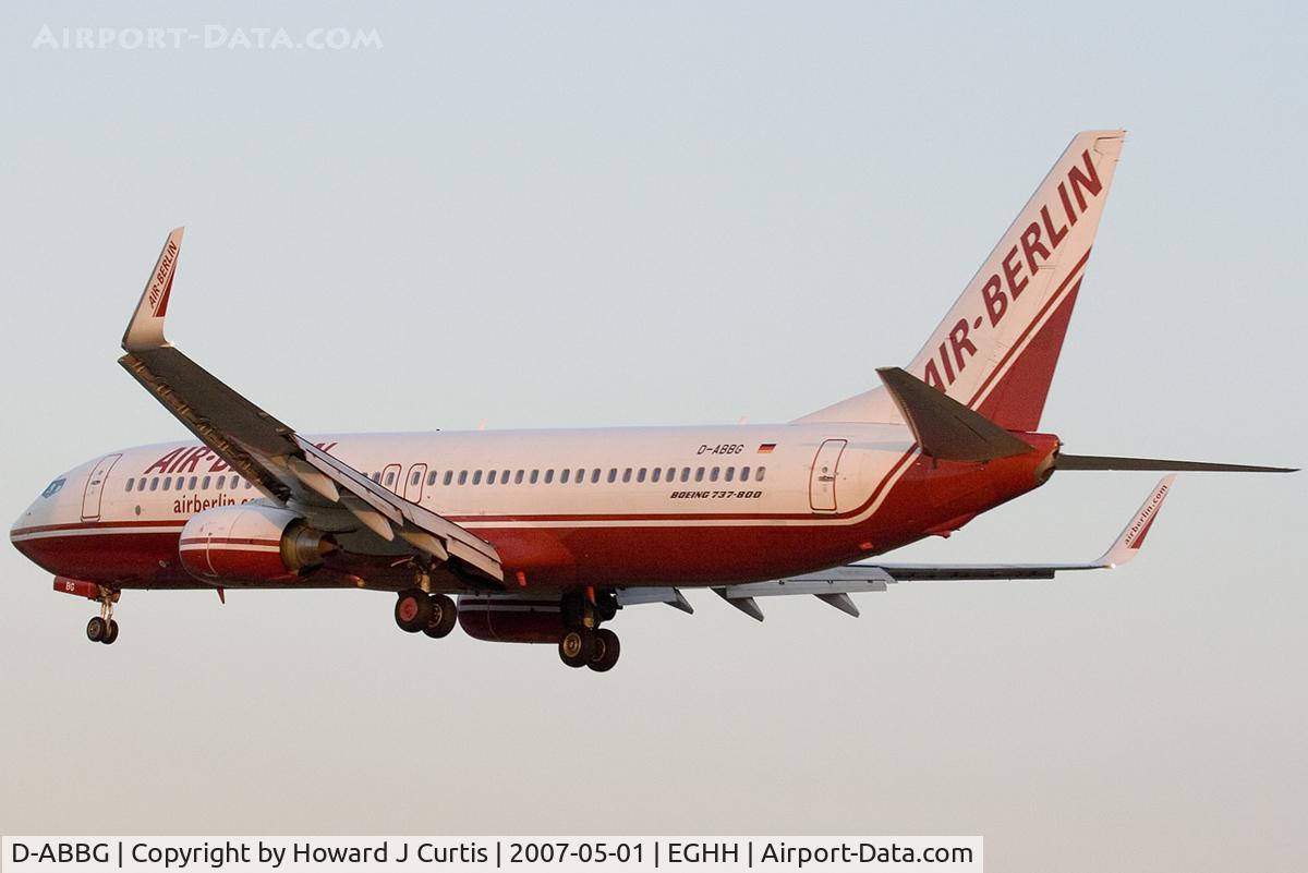 D-ABBG, 2002 Boeing 737-86J C/N 32918, Air Berlin