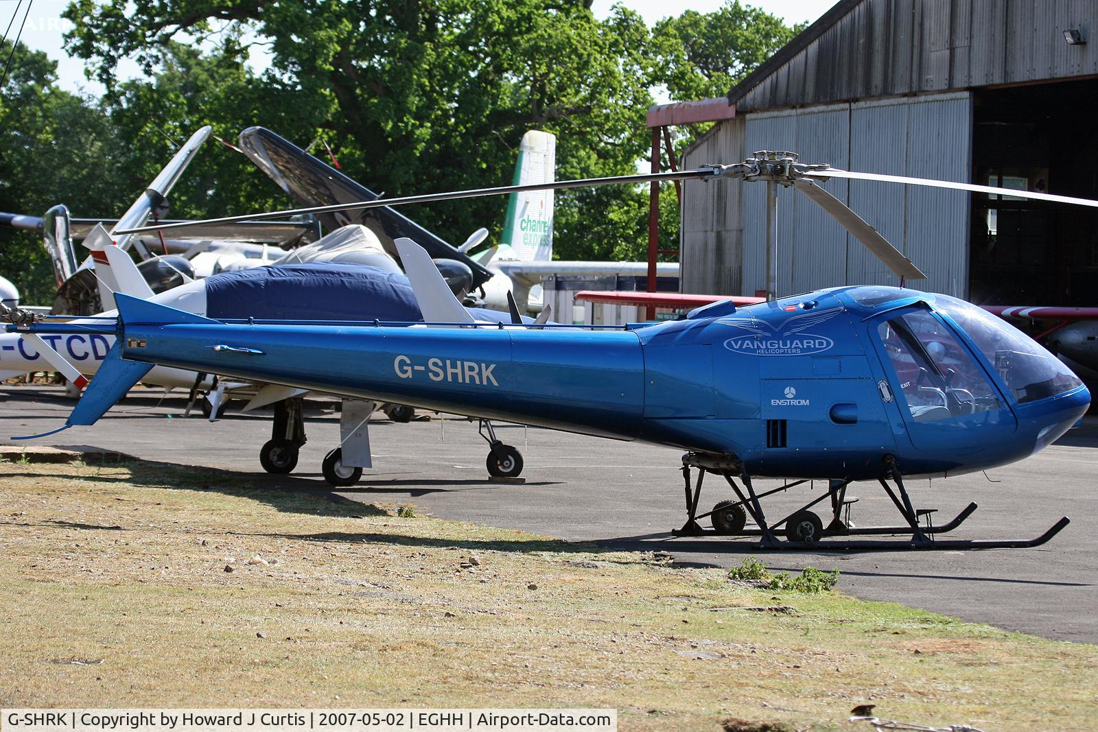 G-SHRK, 1979 Enstrom 280C Shark Shark C/N 1173, Privately owned.