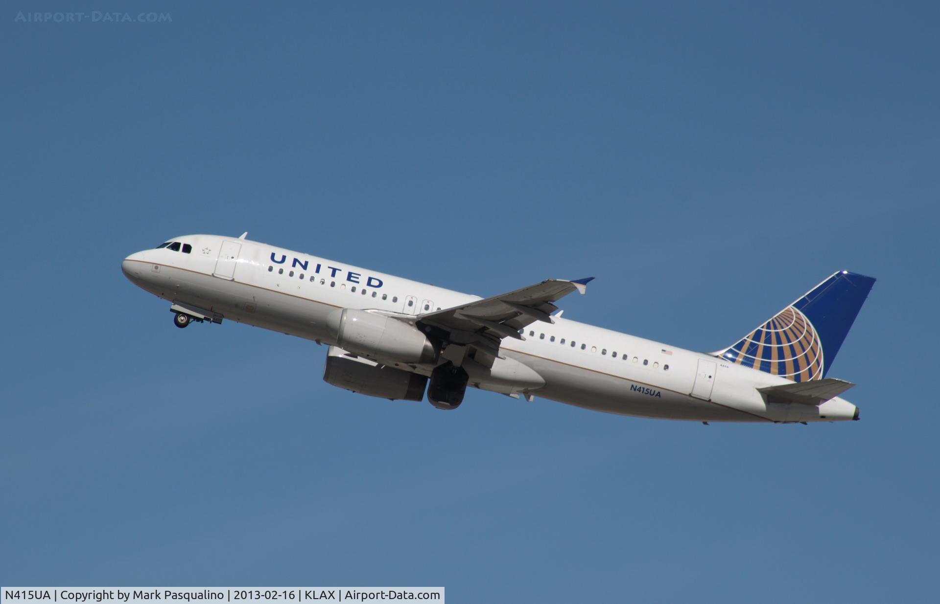 N415UA, 1994 Airbus A320-232 C/N 475, Airbus A320