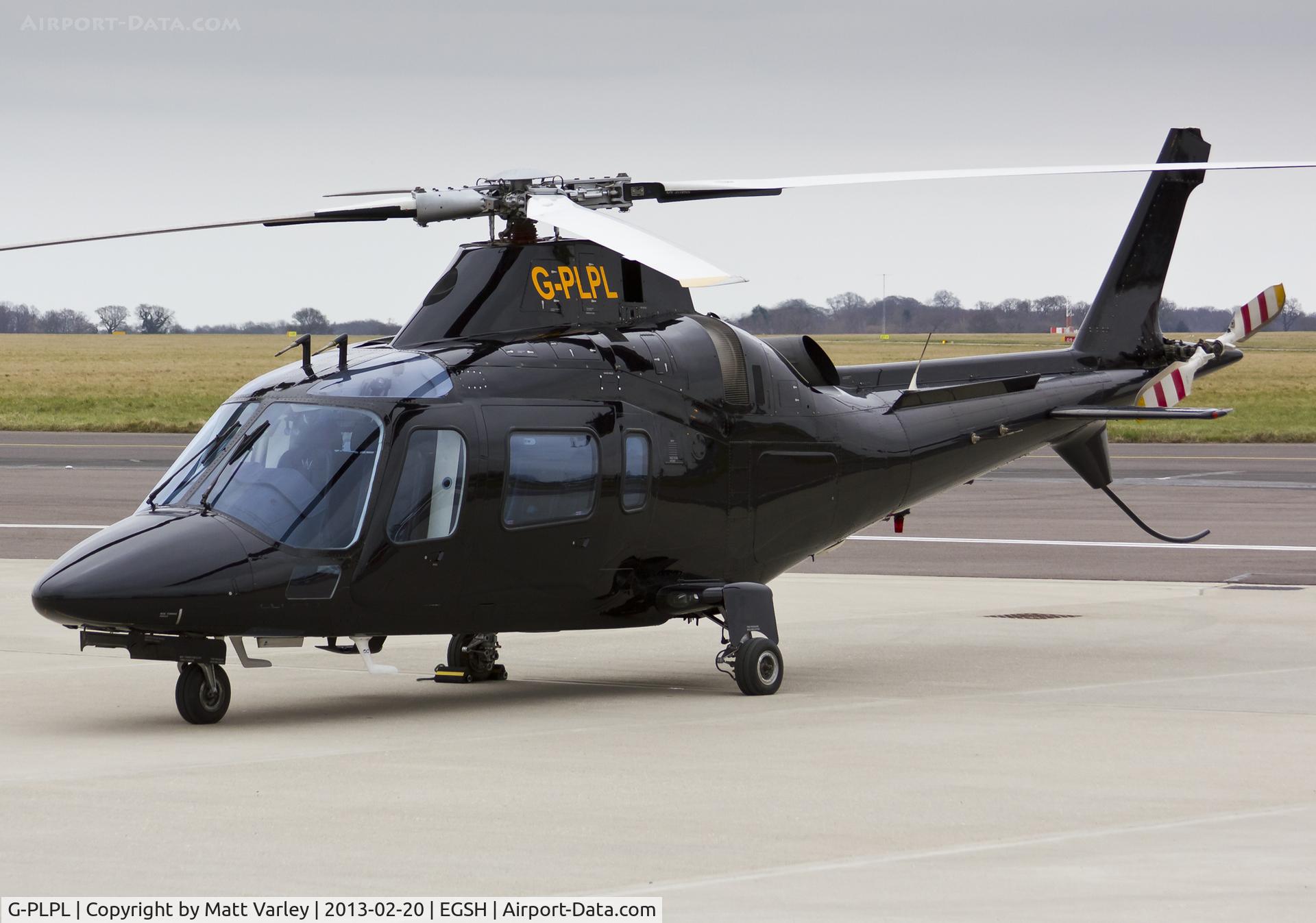G-PLPL, 2003 Agusta A-109E Power C/N 11168, Sat on stand at SaxonAir.