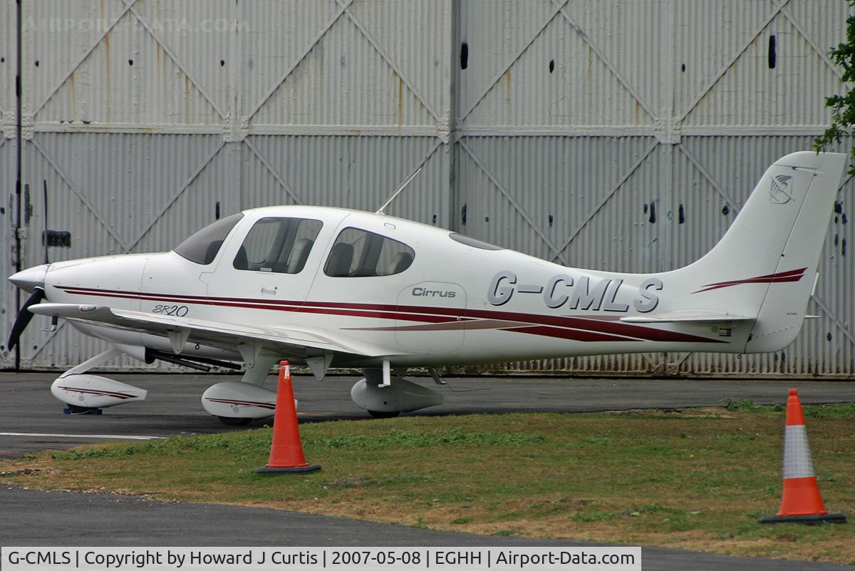 G-CMLS, 2003 Cirrus SR20 C/N 1315, Privately owned.