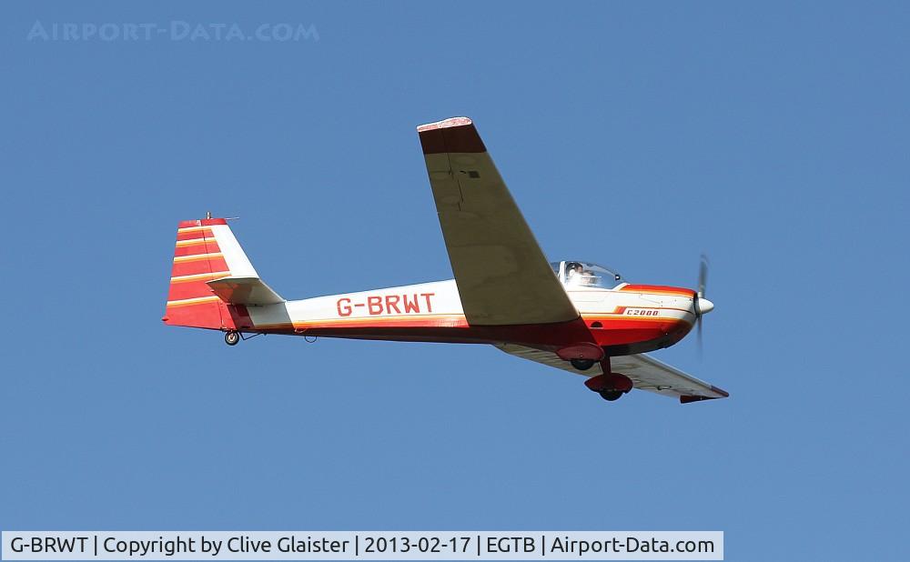 G-BRWT, 1990 Scheibe SF-25C Falke C/N 44480, Originally owned to, Brompton Promotions Ltd in January 1990 and currently with, Booker Gliding Club Ltd since January 1997.