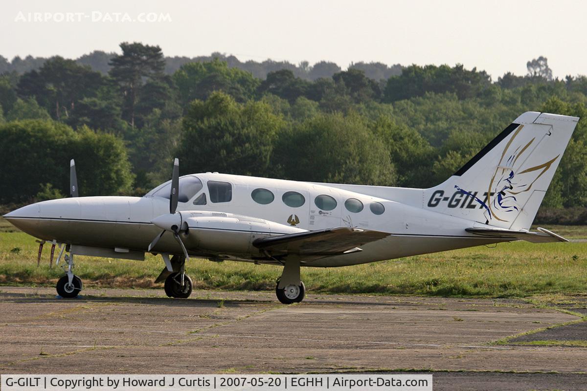 G-GILT, 1978 Cessna 421C Golden Eagle C/N 421C-0515, Privately owned.