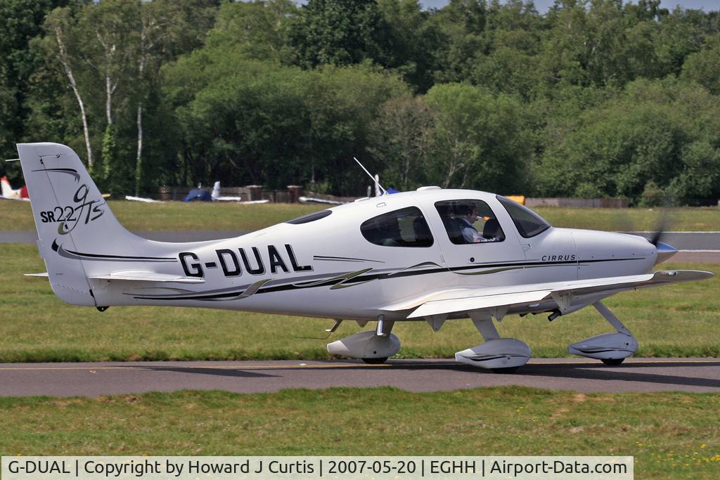 G-DUAL, 2006 Cirrus SR22 GTS C/N 1954, Privately owned.