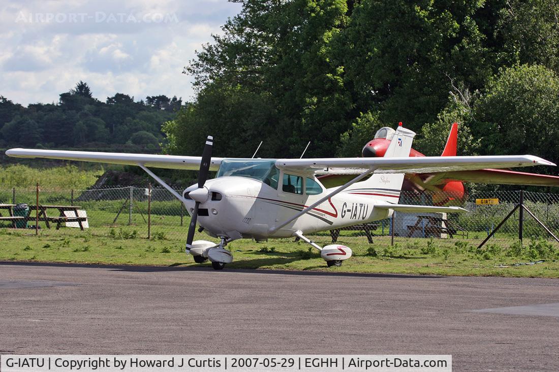 G-IATU, 1973 Cessna 182P Skylane C/N 182-61436, Privately owned.