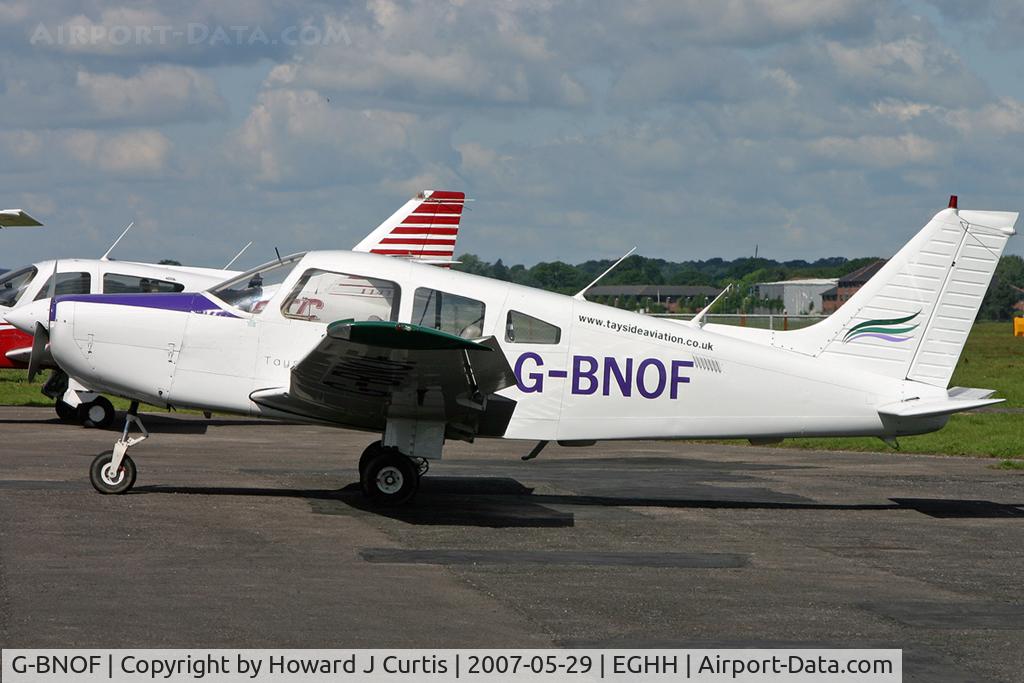 G-BNOF, 1987 Piper PA-28-161 Cherokee Warrior II C/N 2816014, Tayside Aviation