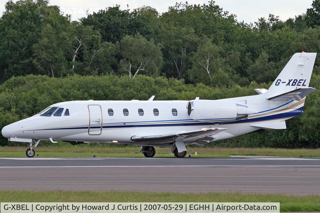 G-XBEL, 2007 Cessna 560XL Citation XLS C/N 560-5698, Aviation Beauport Ltd. registered only 27 days before.