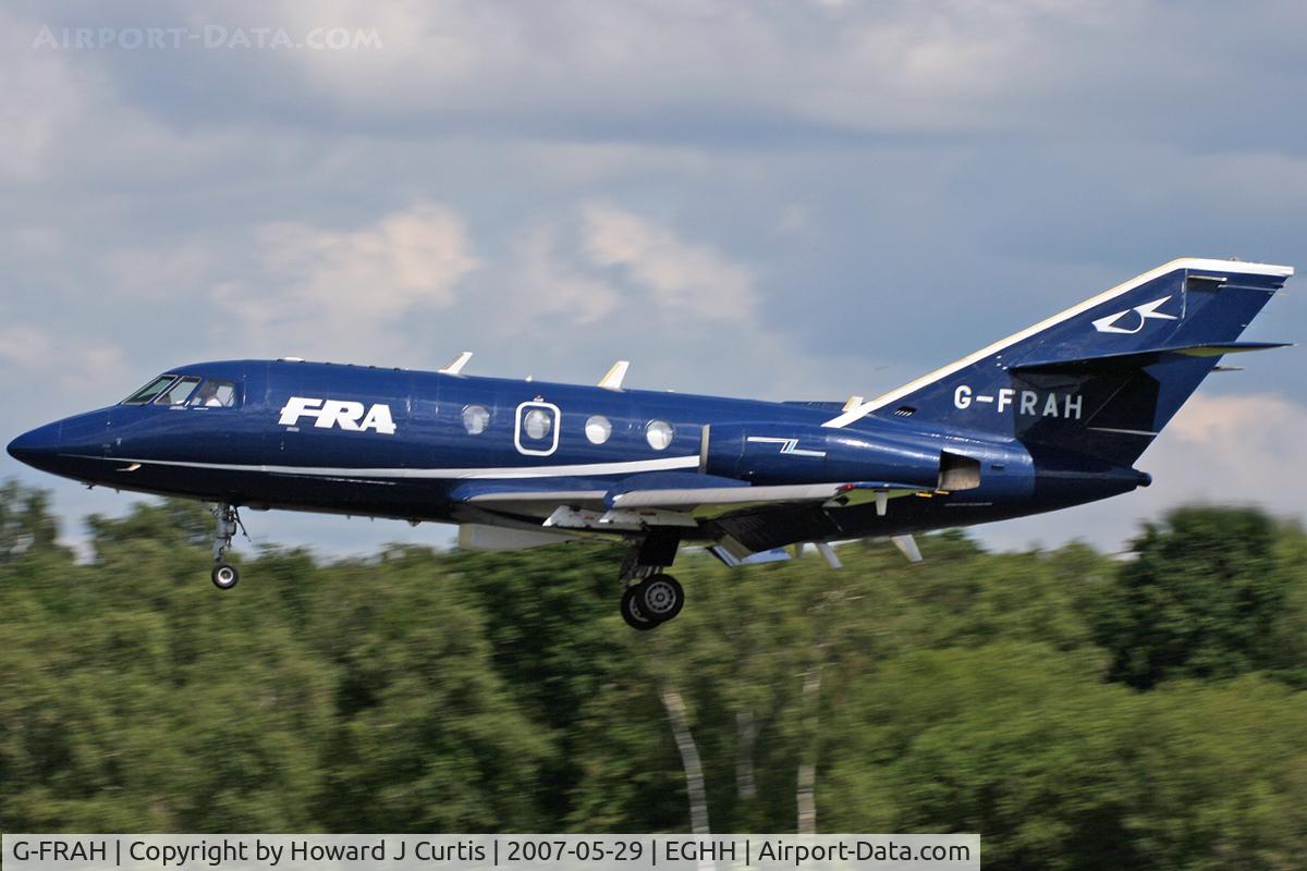 G-FRAH, 1969 Dassault Falcon (Mystere) 20DC C/N 223, FR Aviation.