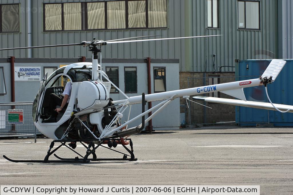 G-CDYW, 2006 Schweizer 269C-1 C/N 0247, Privately owned.