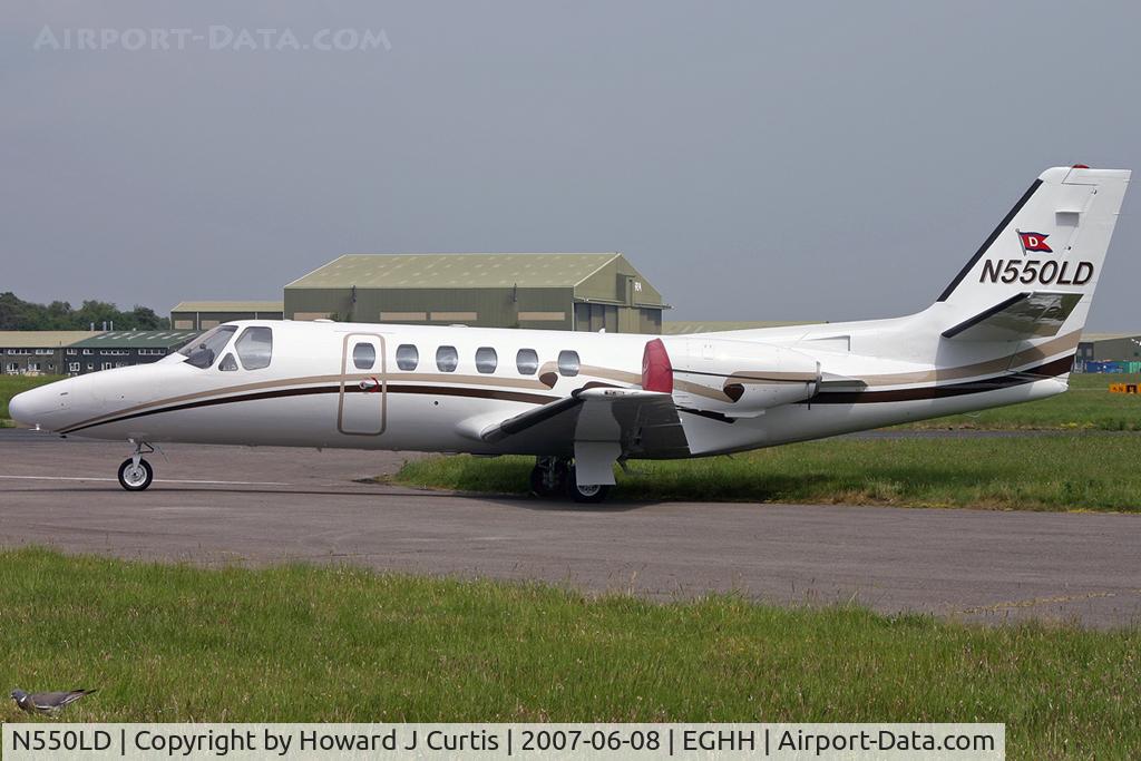 N550LD, 1982 Cessna 550 Citation C/N 550-0323, Corporate.