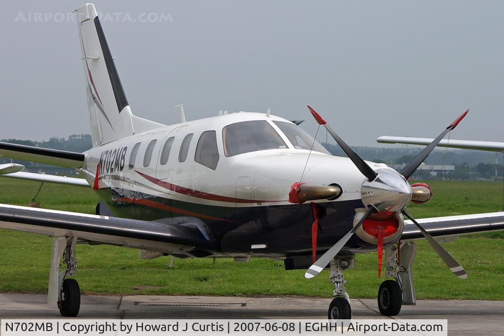 N702MB, 2004 Socata TBM-700 C/N 314, Privately owned.