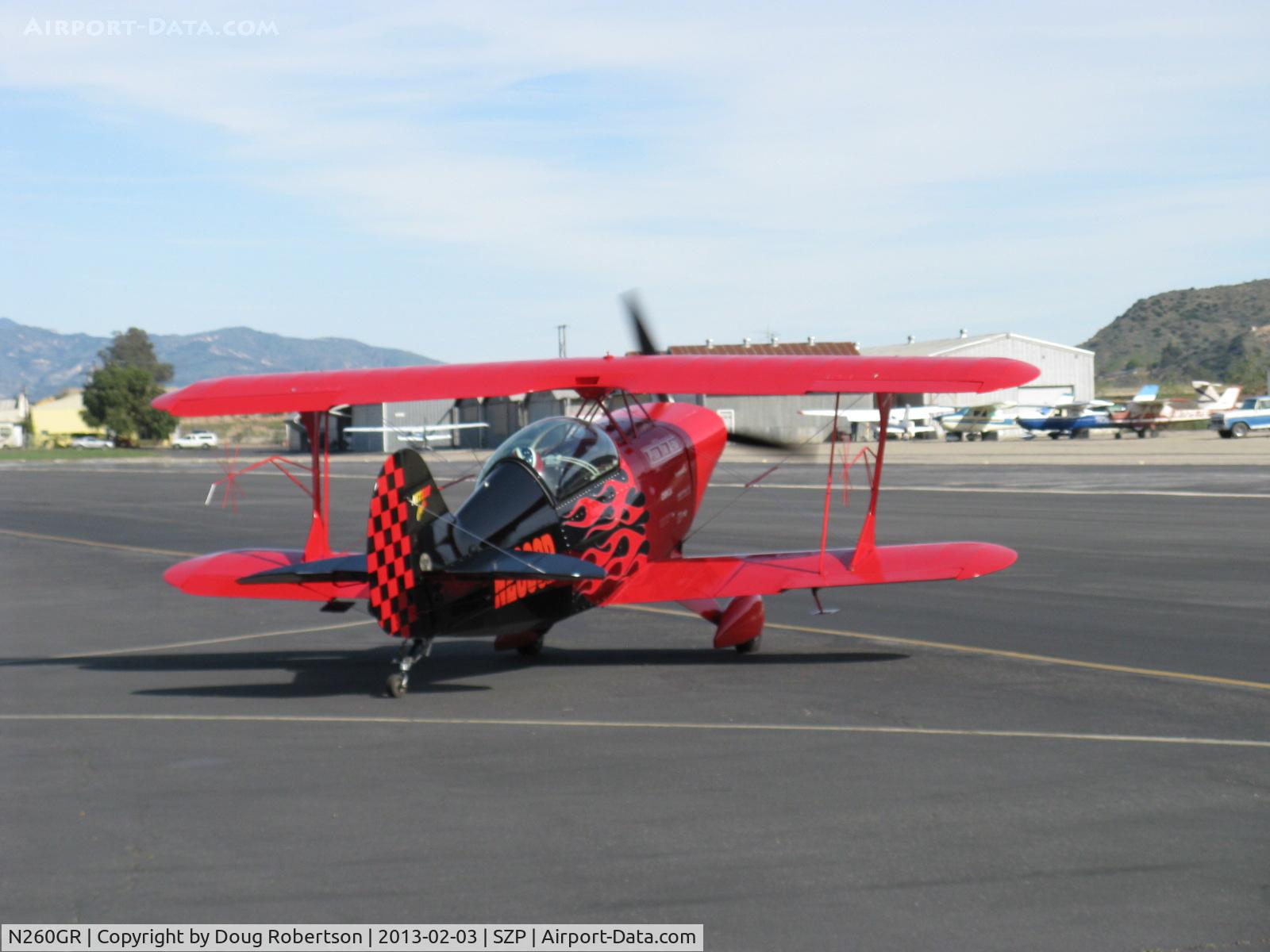 N260GR, 1984 Christen Pitts S-2B Special C/N 5059, 1984 Christen PITTS S-2B, Lycoming AEIO-540 260 Hp, engine start