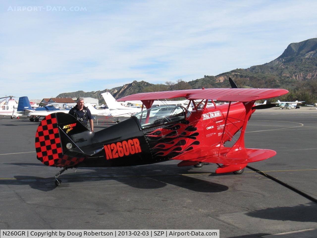 N260GR, 1984 Christen Pitts S-2B Special C/N 5059, 1984 Christen PITTS S-2B ex 'Havoc', Lycoming AEIO-540 260 Hp, see my photos going back to 1995 in various liveries. See, read also my Article on the Lomcevak aerobatic maneuver..
