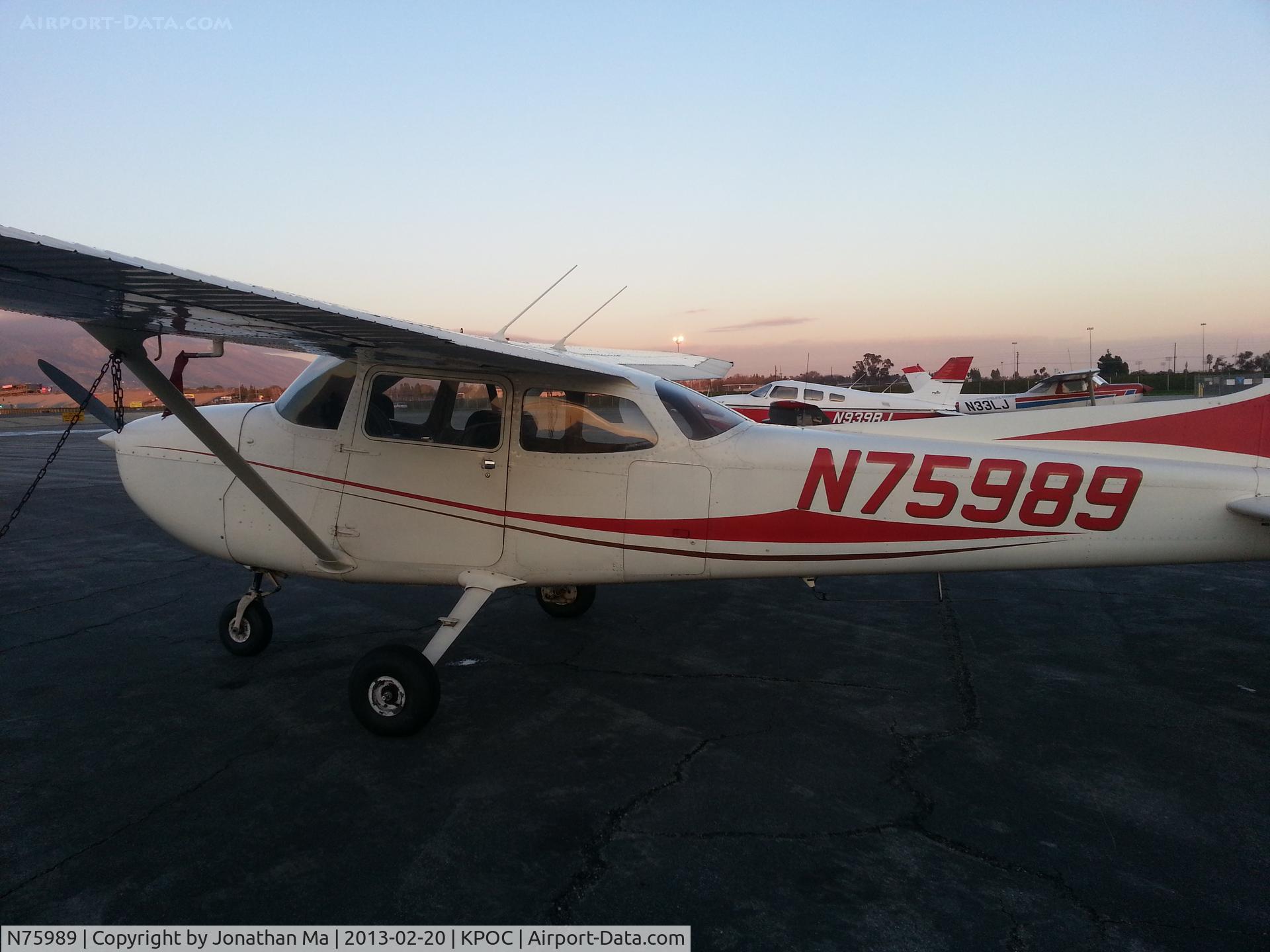 N75989, 1976 Cessna 172N C/N 17268089, Grounded after a fuel leak