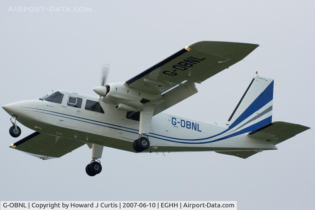 G-OBNL, 1976 Britten-Norman BN-2B-21 Defender C/N 523, Fly BN Ltd.