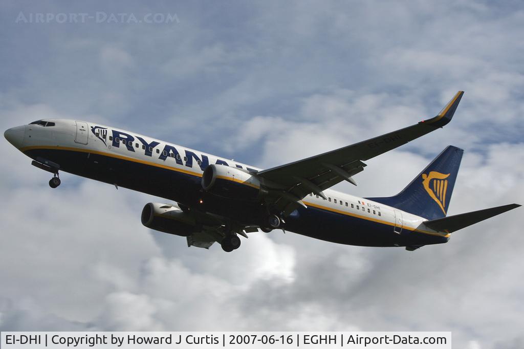 EI-DHI, 2005 Boeing 737-8AS C/N 33818, Ryanair