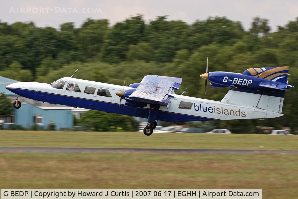 G-BEDP, 1976 Britten-Norman BN-2A Mk.III-2 Trislander C/N 1039, Blue Islands