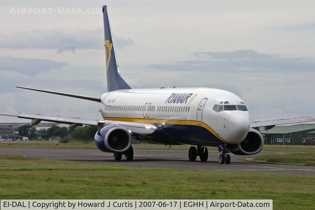 EI-DAL, 2003 Boeing 737-8AS C/N 33718, Ryanair