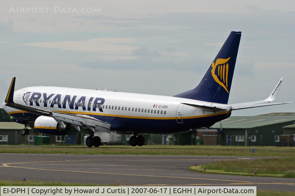 EI-DPH, 2007 Boeing 737-8AS C/N 33624, Ryanair