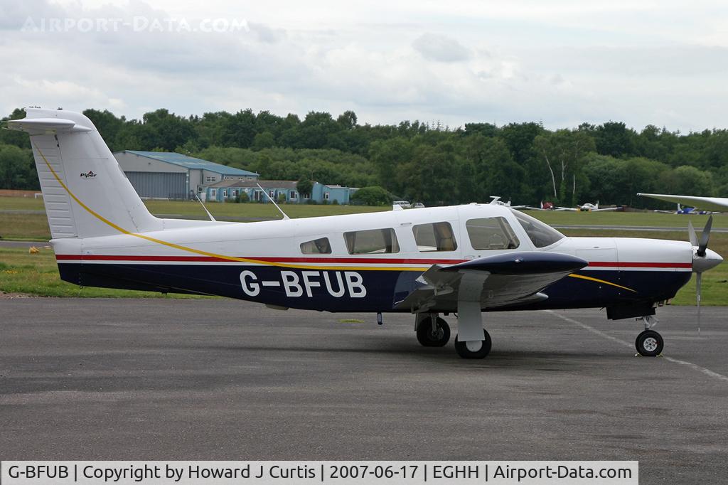 G-BFUB, 1978 Piper PA-32RT-300 Lance II C/N 32R-7885052, Privately owned.