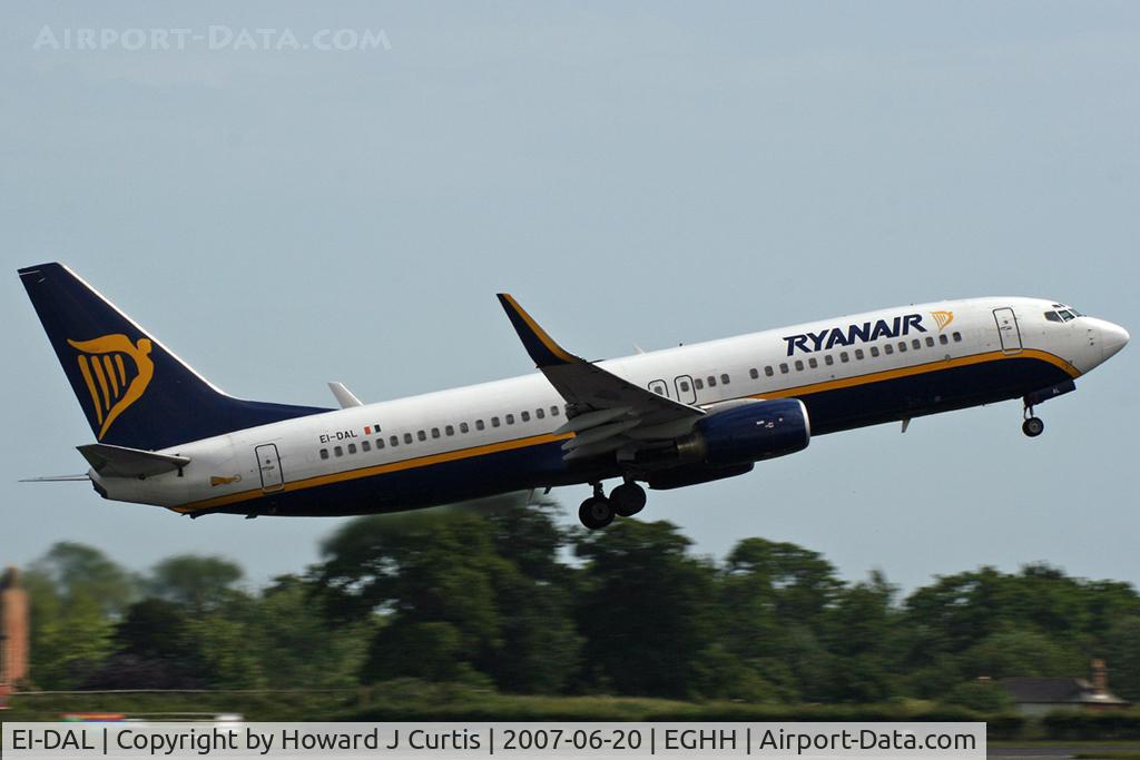 EI-DAL, 2003 Boeing 737-8AS C/N 33718, Ryanair, old colours.
