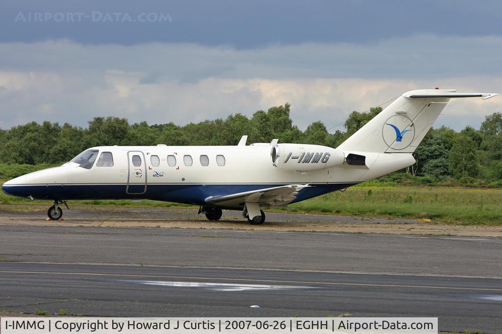 I-IMMG, Cessna 525A  CitationJet CJ2 C/N 525A-0038, Corporate