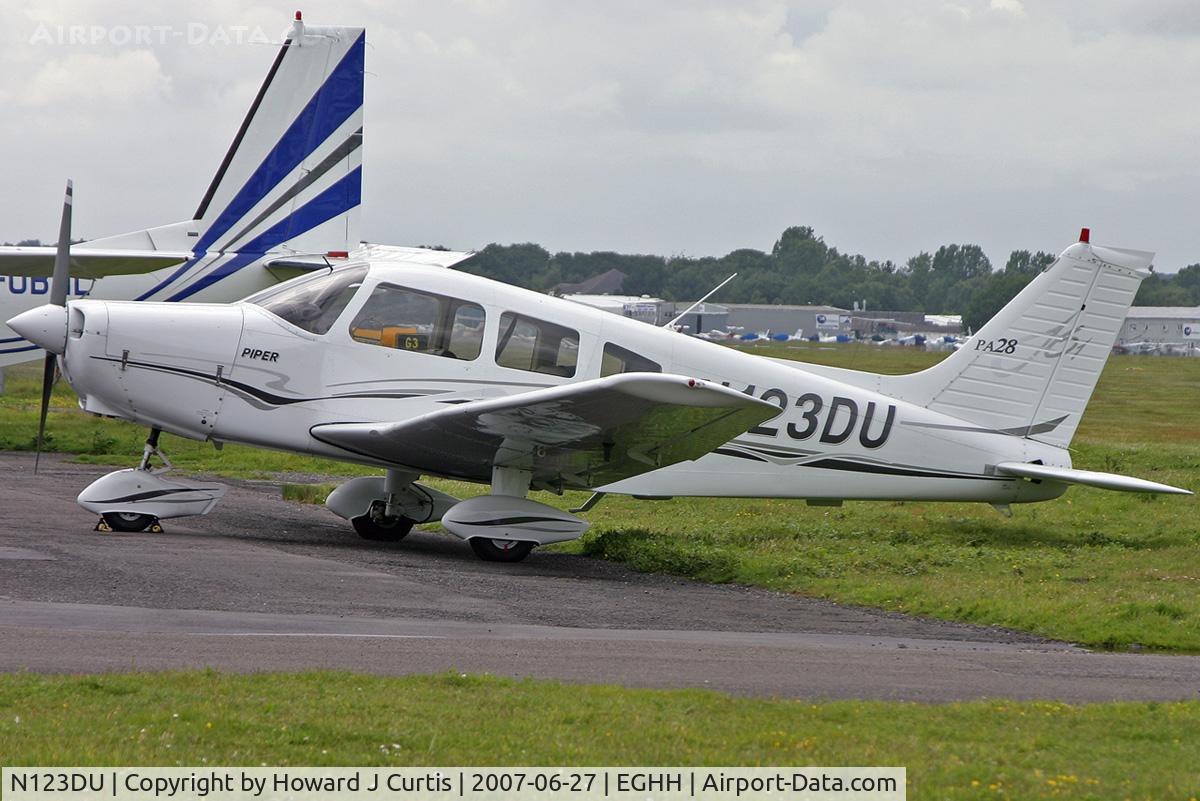 N123DU, 1977 Piper PA-28-161 Cherokee Warrior II C/N 28-7716195, Privately owned.