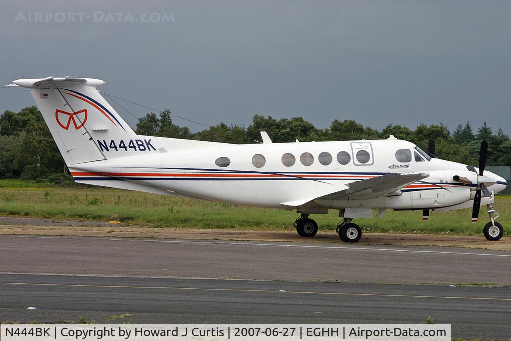 N444BK, 1996 Beech B200 King Air C/N BB-1332, Specsavers