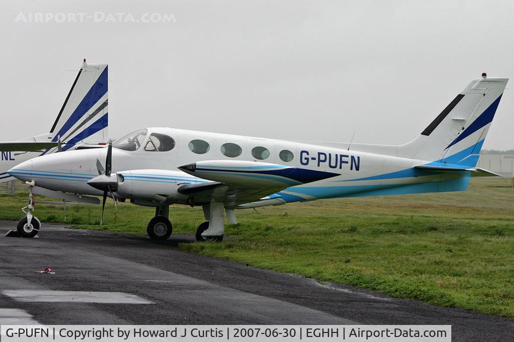G-PUFN, 1976 Cessna 340A C/N 340A-0114, Privately owned.