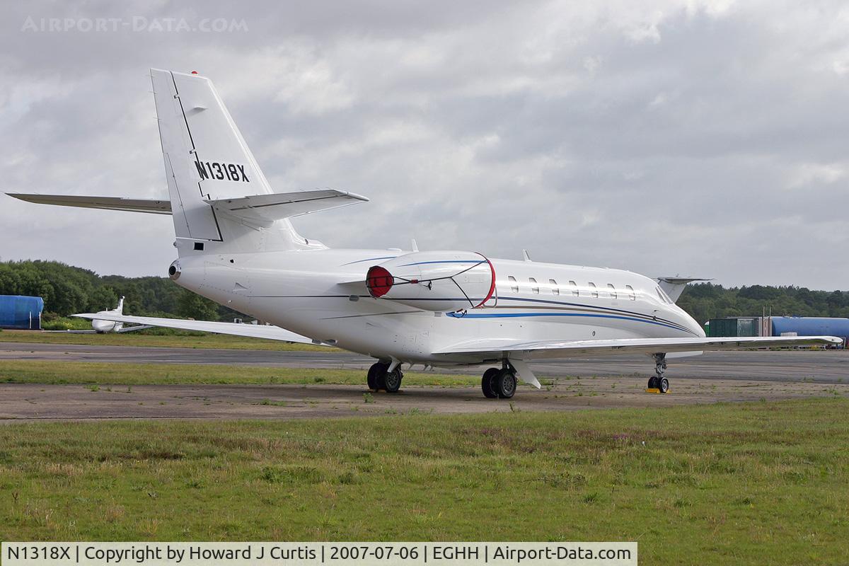 N1318X, 2007 Cessna 680 Citation Sovereign C/N 680-0143, Corporate