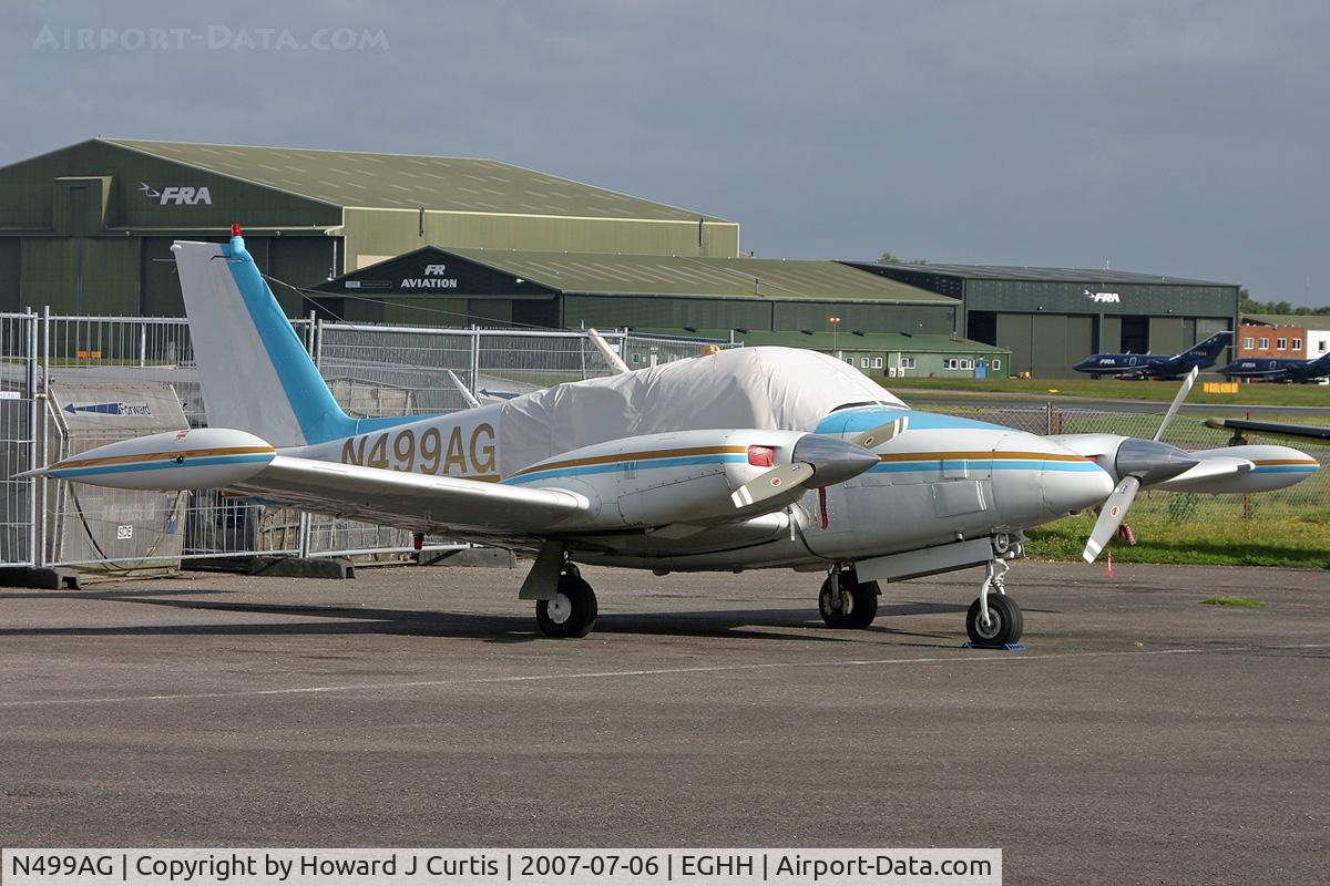 N499AG, Piper PA-30 Twin Comanche Twin Comanche C/N 30-1415, Privately owned. A resident here.