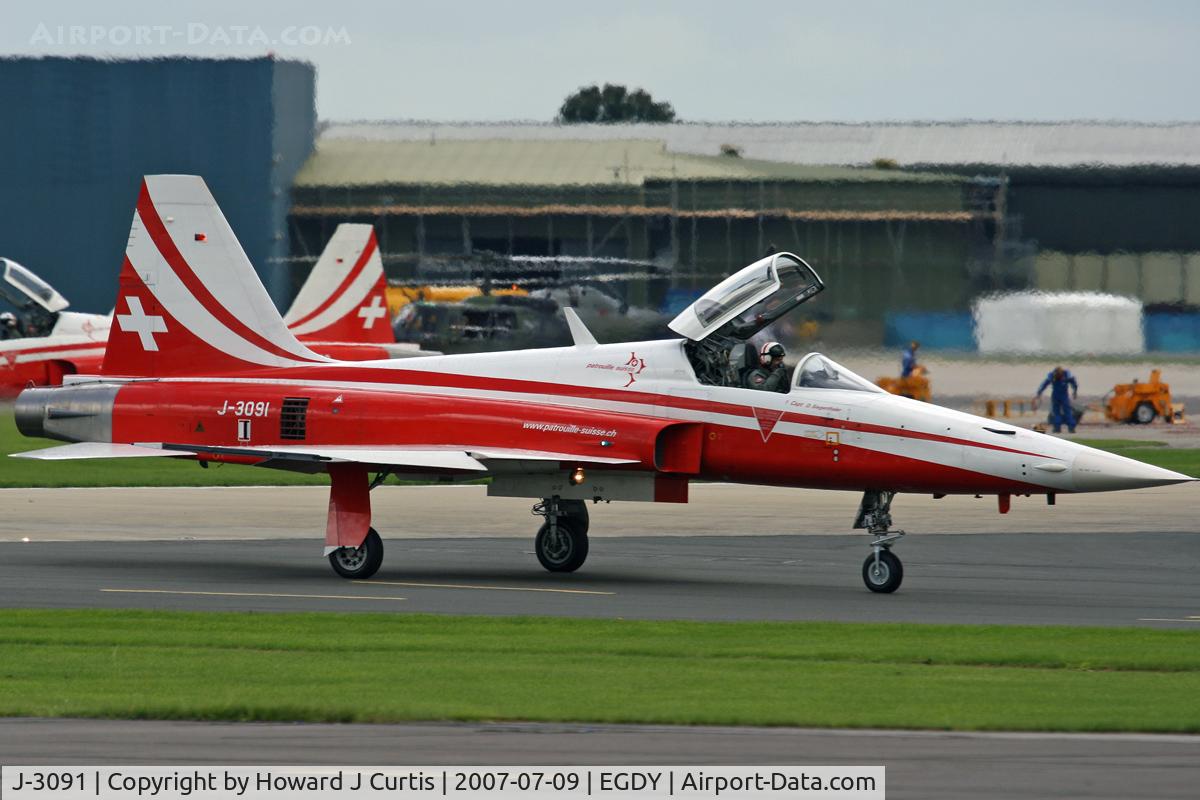 J-3091, Northrop F-5E Tiger II C/N L.1091, Patrouille Suisse