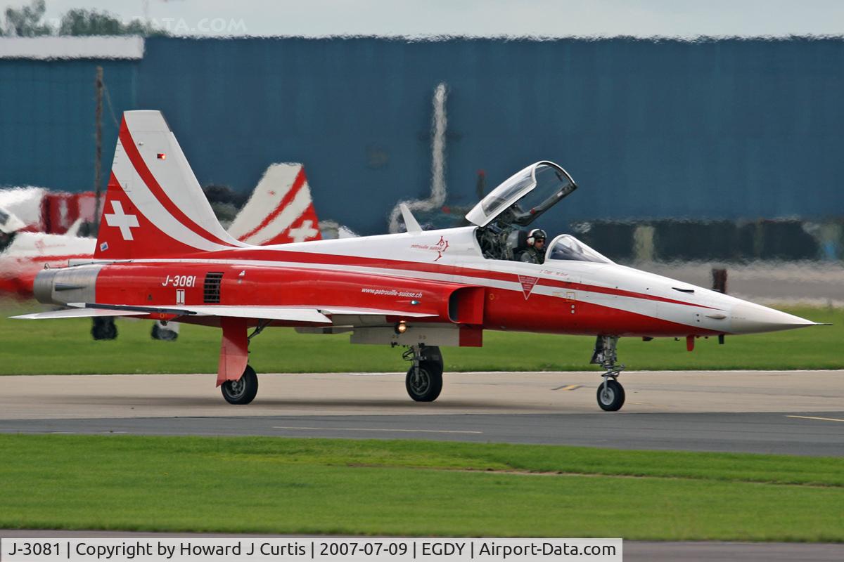J-3081, Northrop F-5E Tiger II C/N L.1081, Patrouille Suisse
