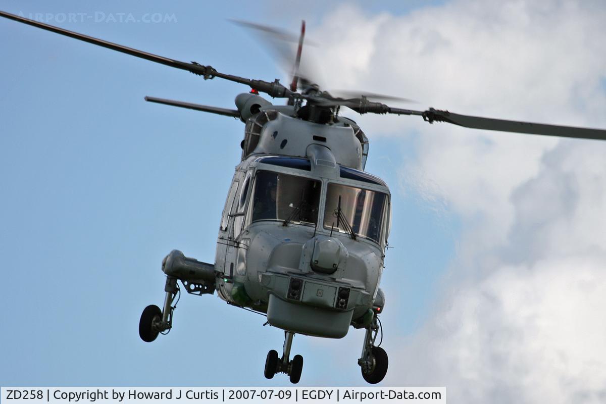 ZD258, 1983 Westland Lynx HMA.8 C/N 270, Royal Navy