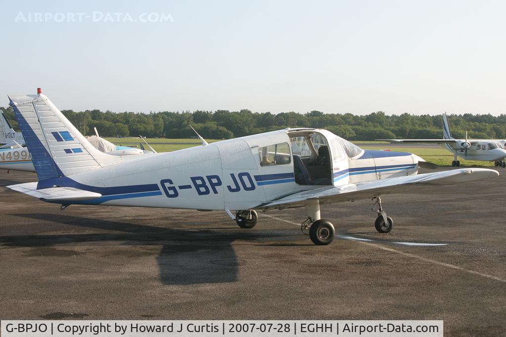 G-BPJO, 1988 Piper PA-28-161 Cadet C/N 28-41014, Privately owned.