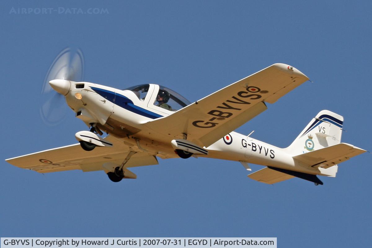 G-BYVS, 2000 Grob G-115E Tutor T1 C/N 82128/E, Bombardier/No.1 EFTS.