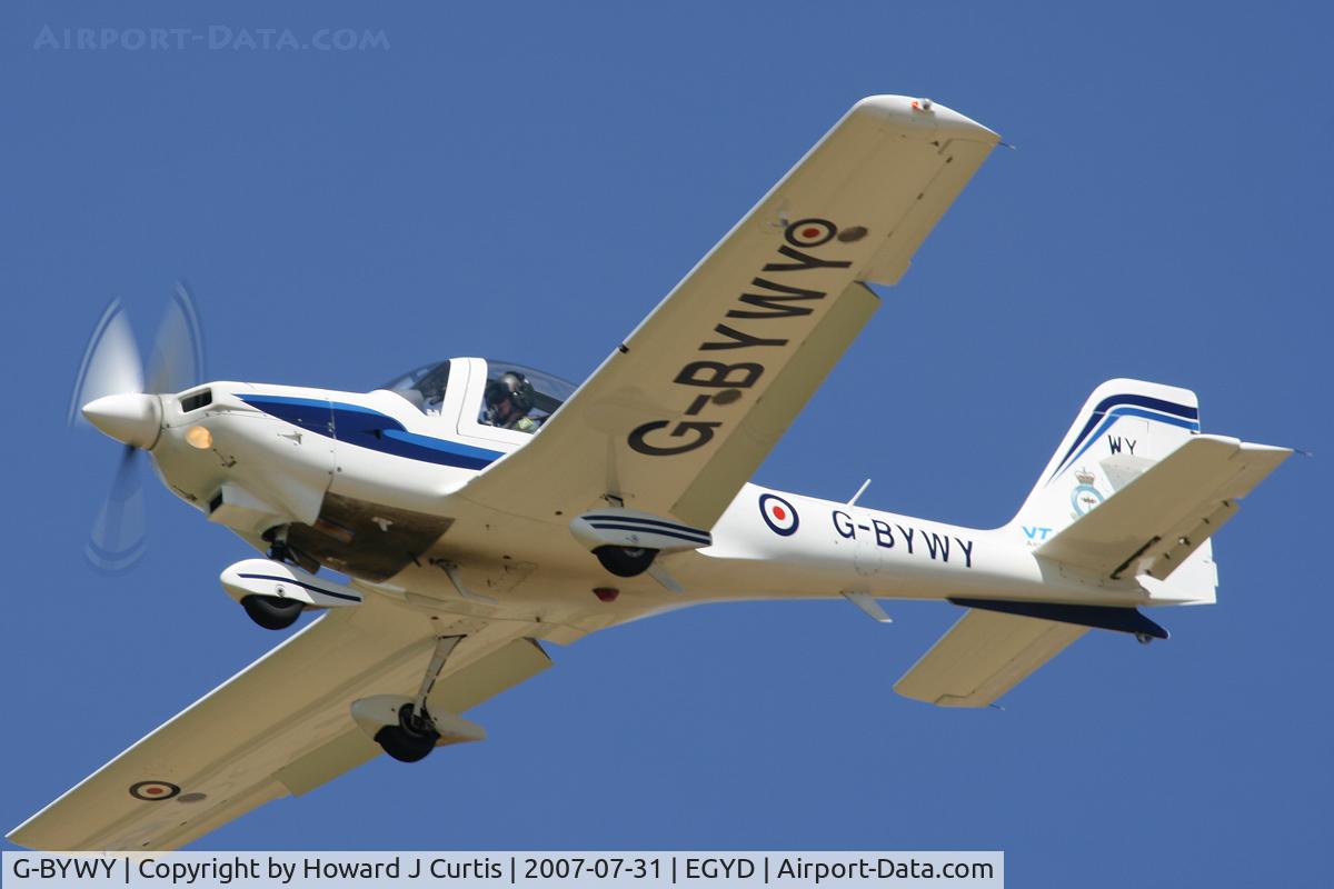 G-BYWY, 2001 Grob G-115E Tutor T1 C/N 82159/E, Bombardier/No.1 EFTS.