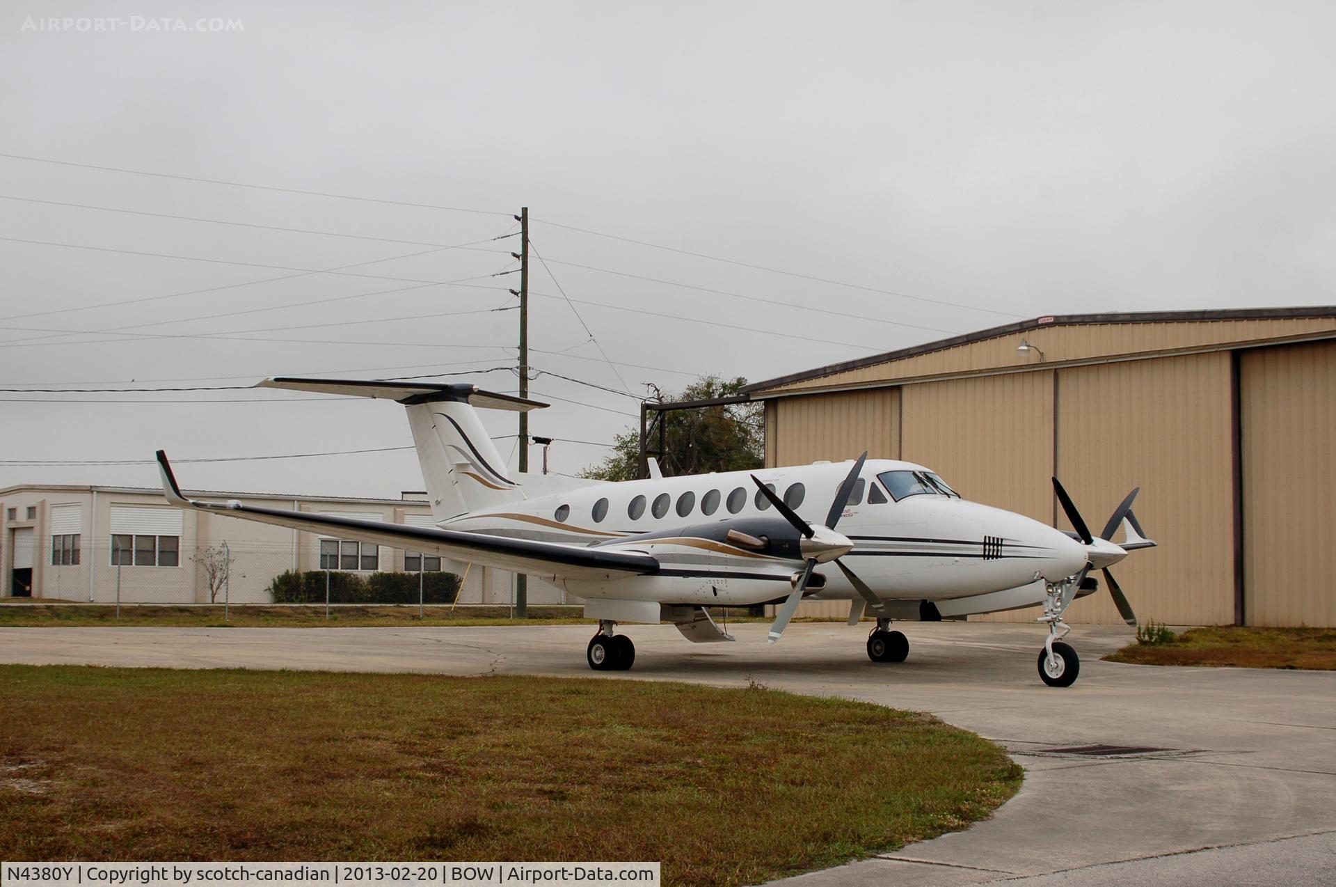 N4380Y, Raytheon Aircraft Company B300 C/N FL-280, Raytheon Aircraft Company B300, N4380Y, at Bartow Municipal Airport, Bartow, FL