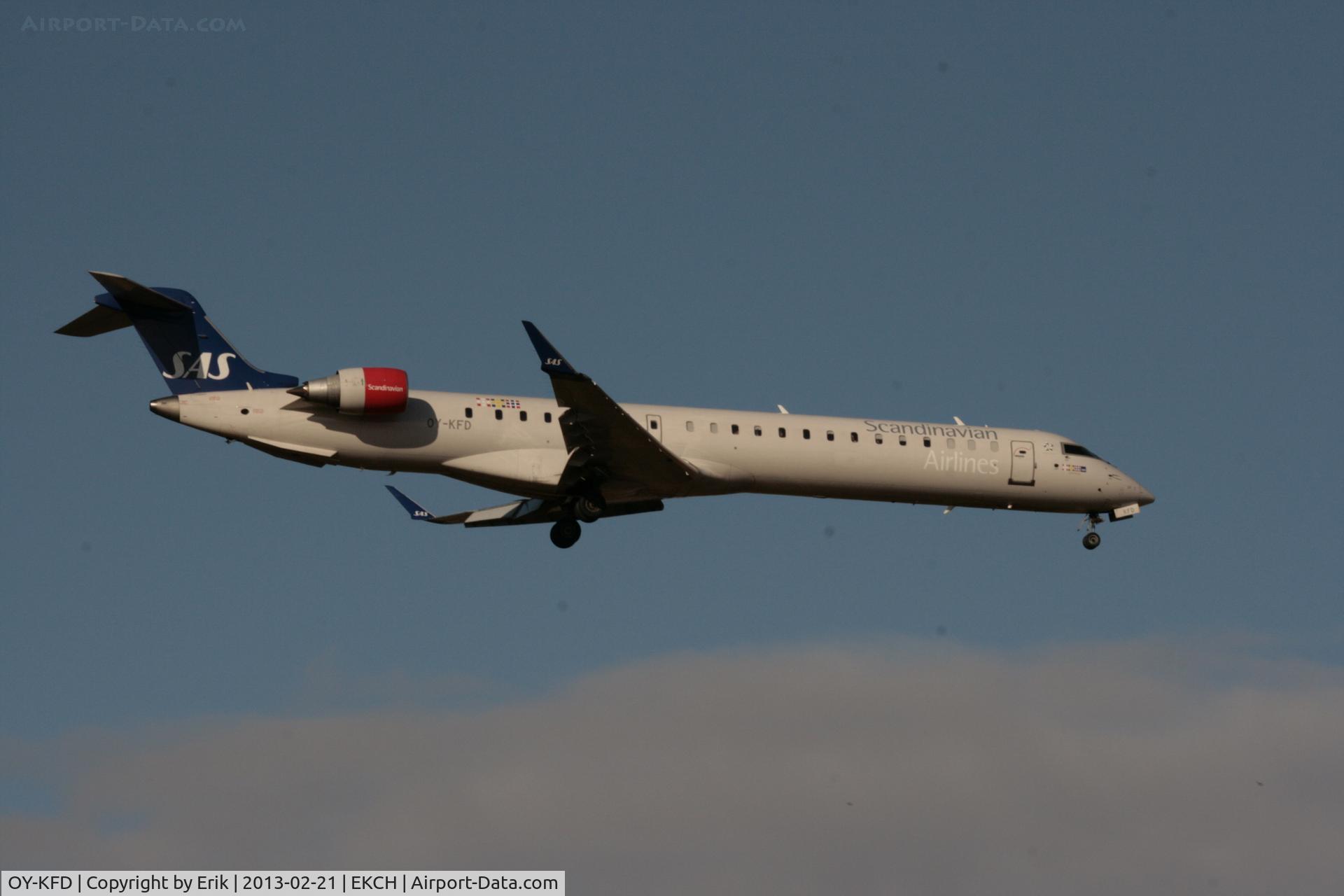 OY-KFD, 2009 Bombardier CRJ-900 (CL-600-2D24) C/N 15221, By Erik Oxtorp, Comming in for landing rw 04L in CPH