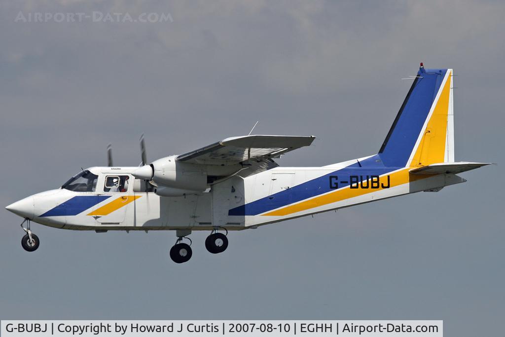 G-BUBJ, 1994 Britten-Norman BN-2B-20 Islander C/N 2267, Privately owned.